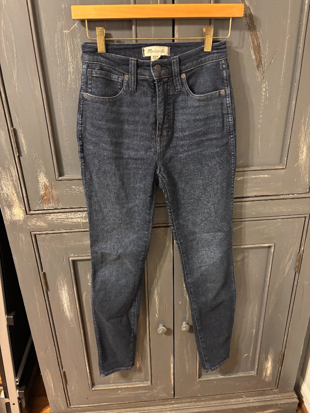 Madewell Dark Wash Skinny Jean